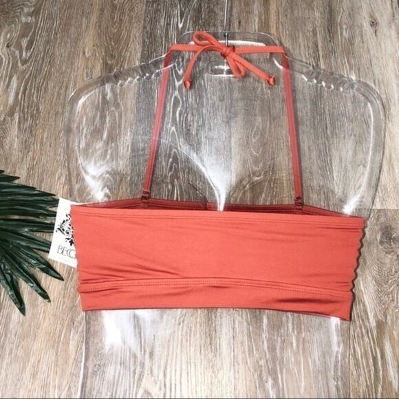 BECCA Bandeau Bikini Top & High Waist Bottom Small - Picture 7 of 13